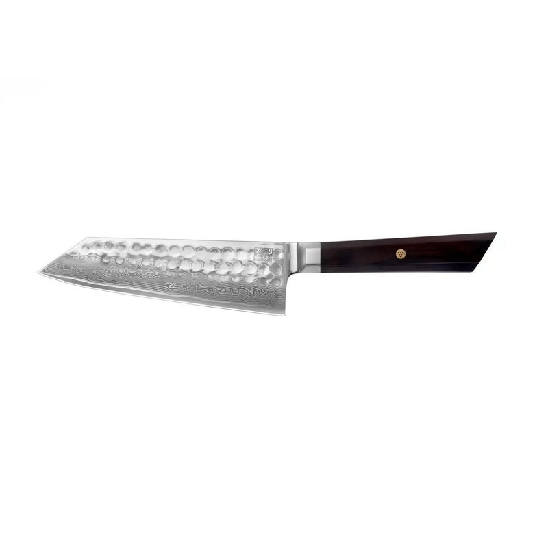 Santoku nůž KOTAI z damaškové oceli Bunka, čepel 170 mm
