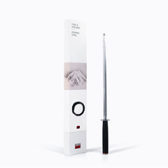 Ocílka na nože – nerez a pakkawood, 30 cm